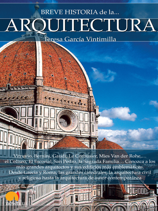 Title details for Breve historia de la Arquitectura by Teresa García Vintimilla - Available